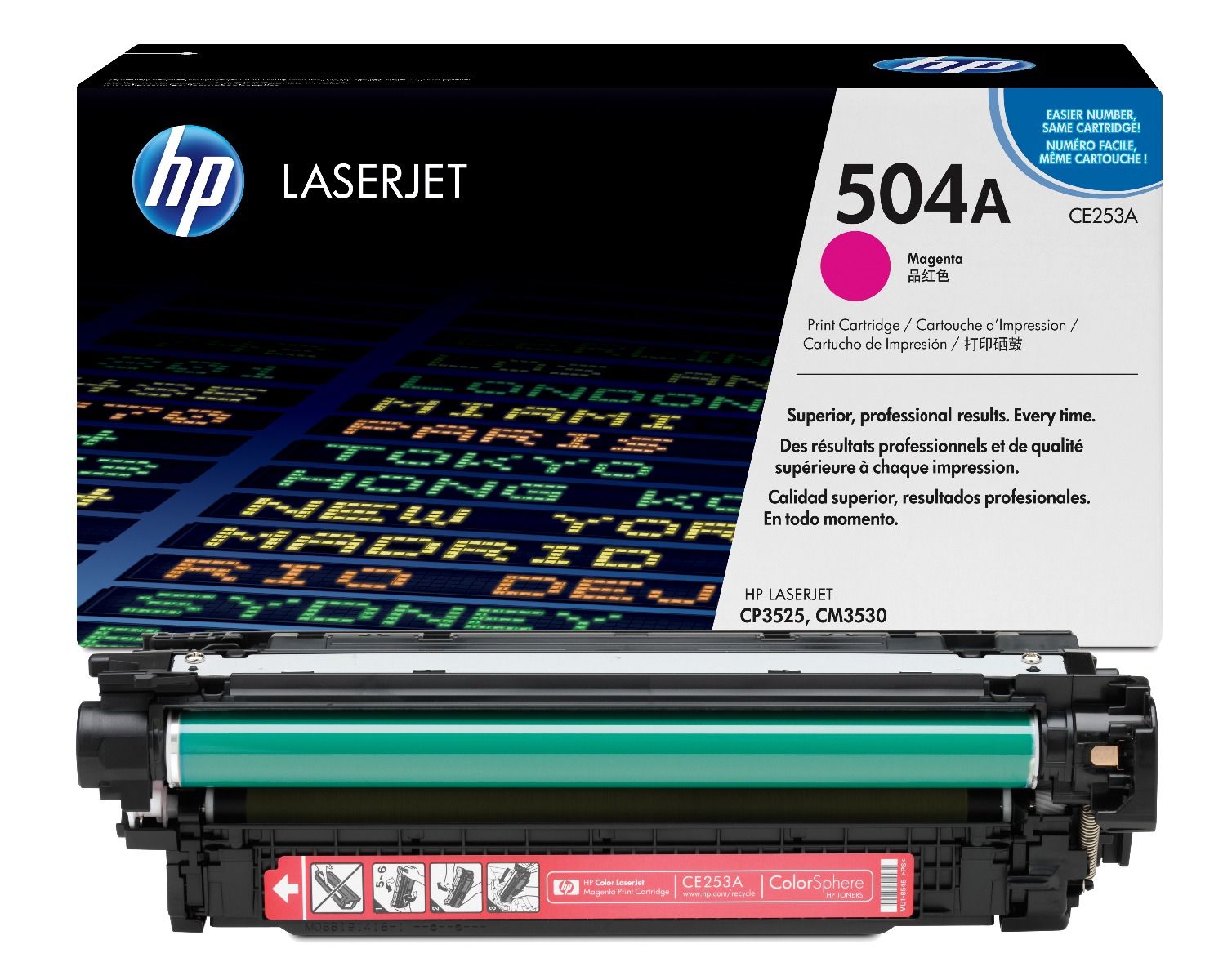 HP toner CE253A magenta