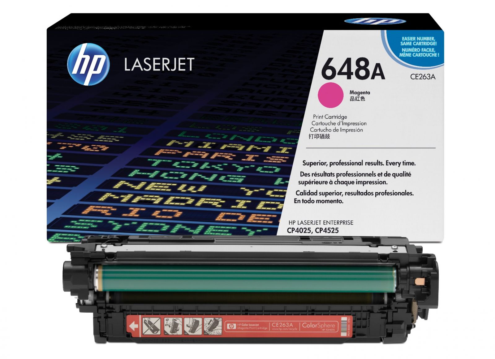 HP toner CE263A magenta
