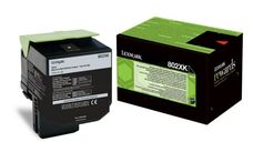 Eredeti Lexmark 802XK extra nagy kapacitású fekete toner (80C2XK0)