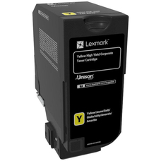 Eredeti Lexmark 74C2HYE nagy kapacitású sárga toner
