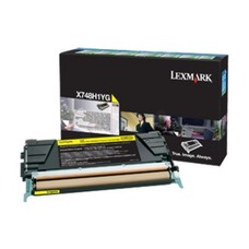 Eredeti Lexmark X748H3YG nagy kapacitású sárga toner