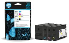 HP 950 / HP 951 multipack, 4 színű patroncsomag (6ZC65AE) eredeti