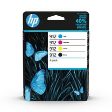 HP 912 multipack, 4 színű patroncsomag (6ZC74AE) eredeti
