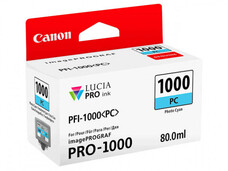 Canon PFI-1000 PC foto ciánkék patron (0550C001) eredeti