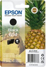 Epson 604 fekete patron (3,4ml)