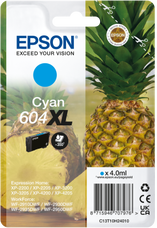 Epson 604XL nagy kapacitású ciánkék patron (4ml)