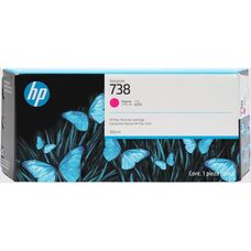 HP 738 nagy kapacitású magenta patron (676M7A) - 300ml