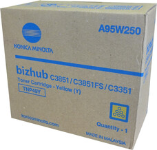Konica Minolta TNP49Y sárga toner (A95W250)