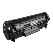 Utángyártott HP Q2612A fekete toner