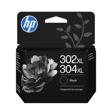 HP 302 XL / 304XL nagy kapacitású fekete patron (B7RT9AE)
