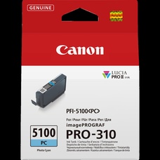 Canon PFI-5100PC foto ciánkék patron (6956C001) eredeti