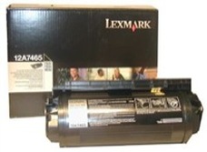 Eredeti Lexmark 12A7460 fekete toner