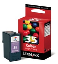Eredeti Lexmark 35 színes patron