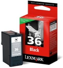 Eredeti Lexmark 36 fekete patron