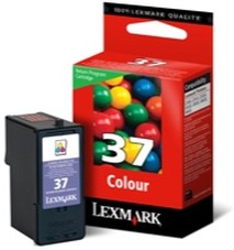 Eredeti Lexmark 37 színes patron