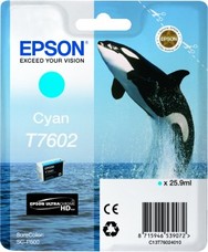 Eredeti Epson T7602 Ultrachrome ciánkék patron