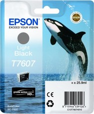 Eredeti Epson T7607 Ultrachrome világos fekete patron