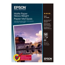 Epson Matte Paper, Heavy Weight, A4, 167g, 50 lap