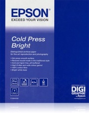 Epson Cold Press Bright Paper, 44col X 15m, 340g, tekercs