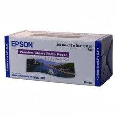 Epson Premium Glossy Photo Paper, 210mm X 10m, 255g, tekercs