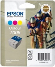 Eredeti Epson T005 színes patron