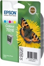Eredeti Epson T016 színes patron