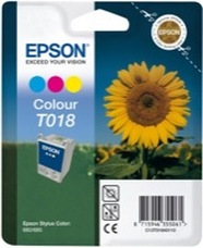 Eredeti Epson T018 színes patron