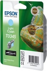Eredeti Epson T0345 világos ciánkék patron