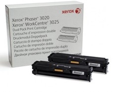 Eredeti XEROX PHASER 3020,3025 toner dupla csomag 2x1,5K (106R03048)