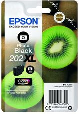 Eredeti Epson 202XL nagy kapacitású foto fekete patron