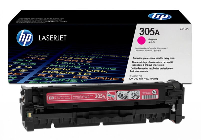 HP 305A magenta toner (CE413A) eredeti