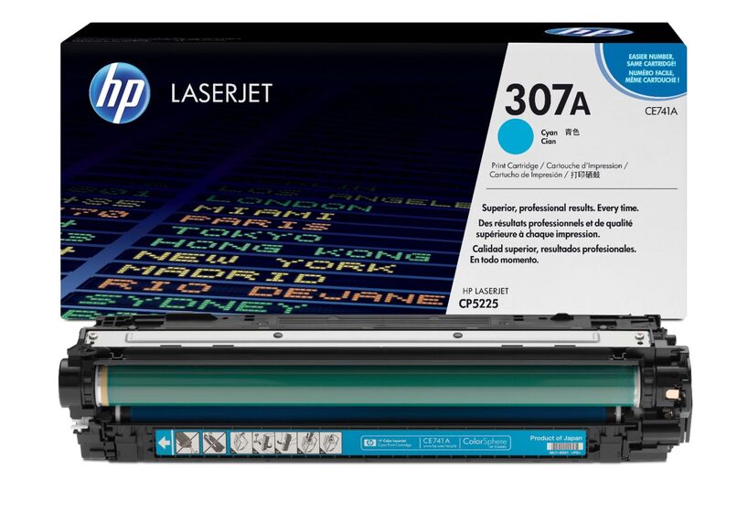 HP 307A ciánkék toner (CE741A) eredeti