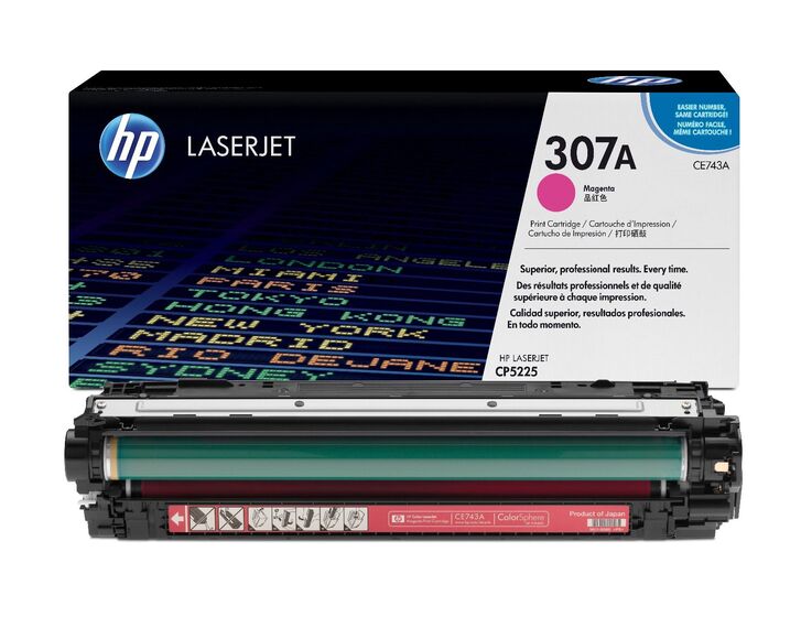 HP 307A magenta toner (CE743A) eredeti
