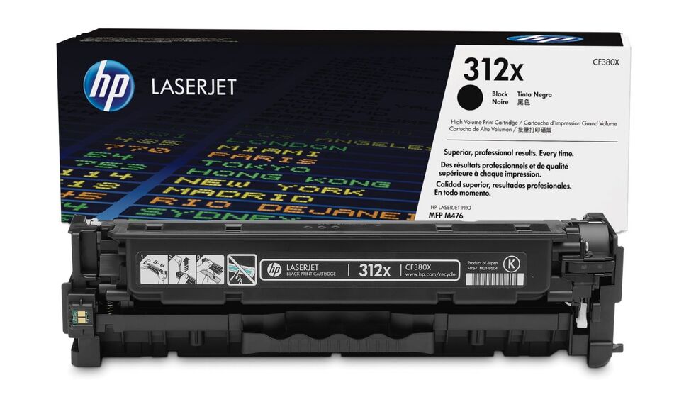 HP 312X nagy kapacitású toner (CF380X) eredeti