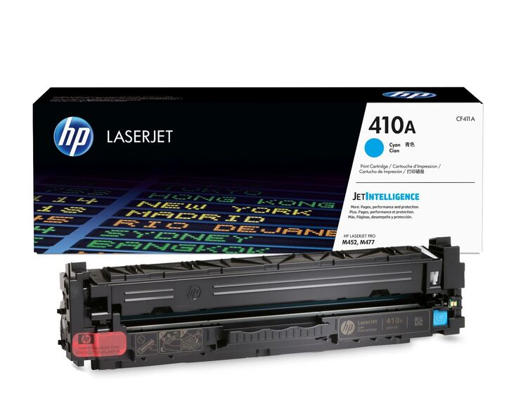 HP 410A ciánkék toner (CF411A) eredeti