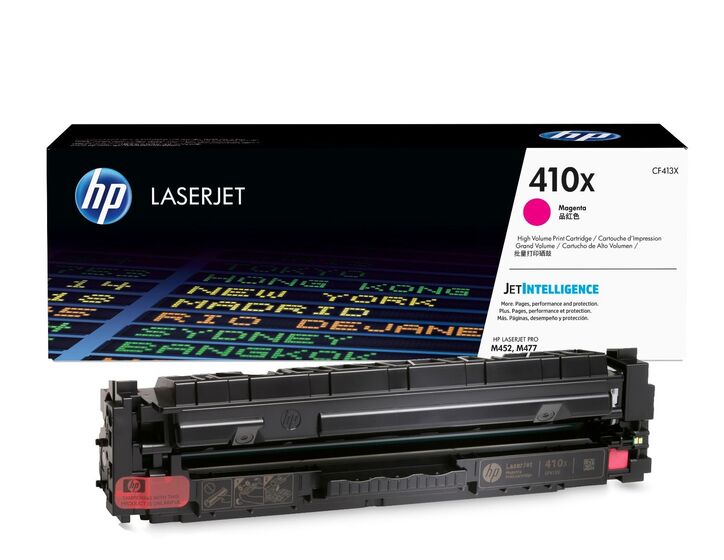 HP 410X nagy kapacitású magenta toner (CF413X) eredeti
