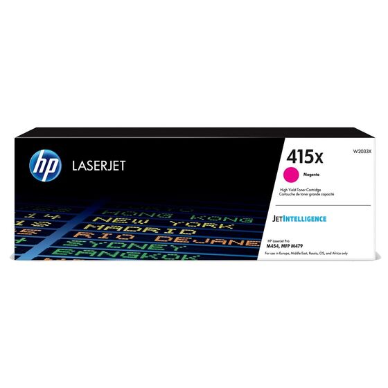 HP 415X nagy kapacitású magenta toner (W2033X) eredeti