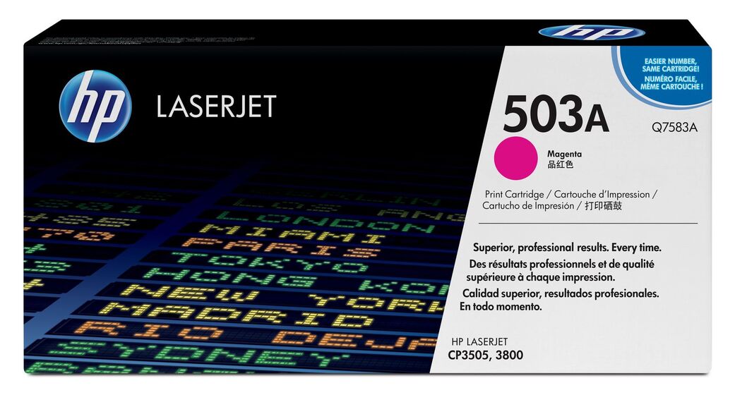 HP 503A magenta toner (Q7583A) eredeti