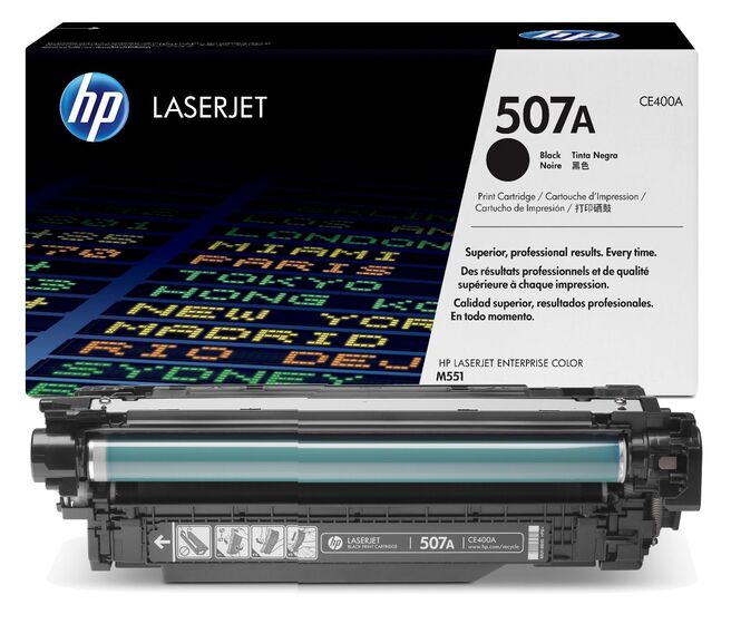 HP 507A fekete toner (CE400A) eredeti