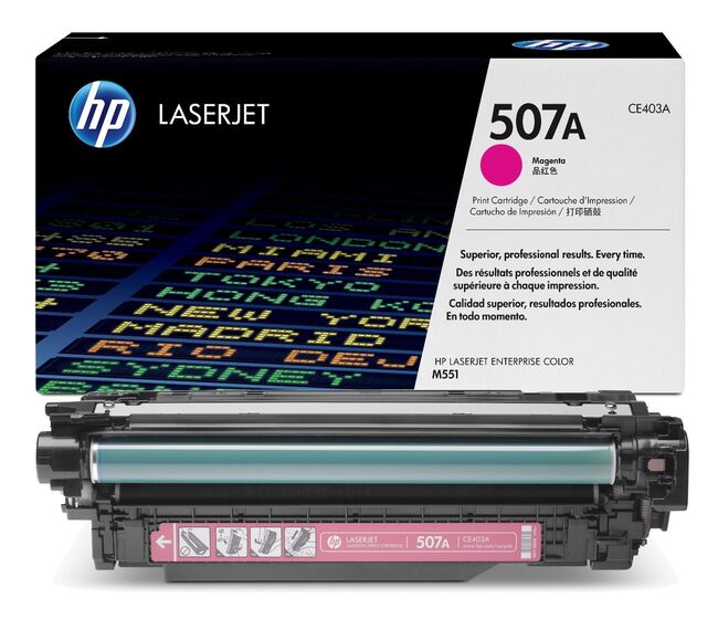 HP 507A magenta toner (CE403A) eredeti