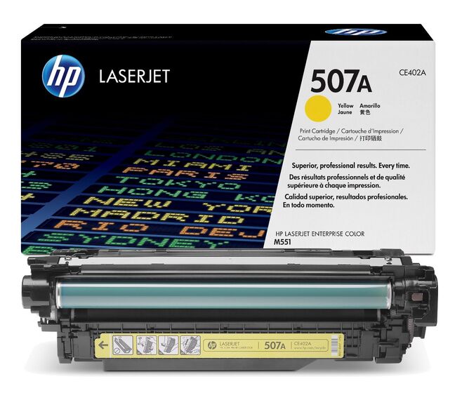 HP 507A sárga toner (CE402A) eredeti