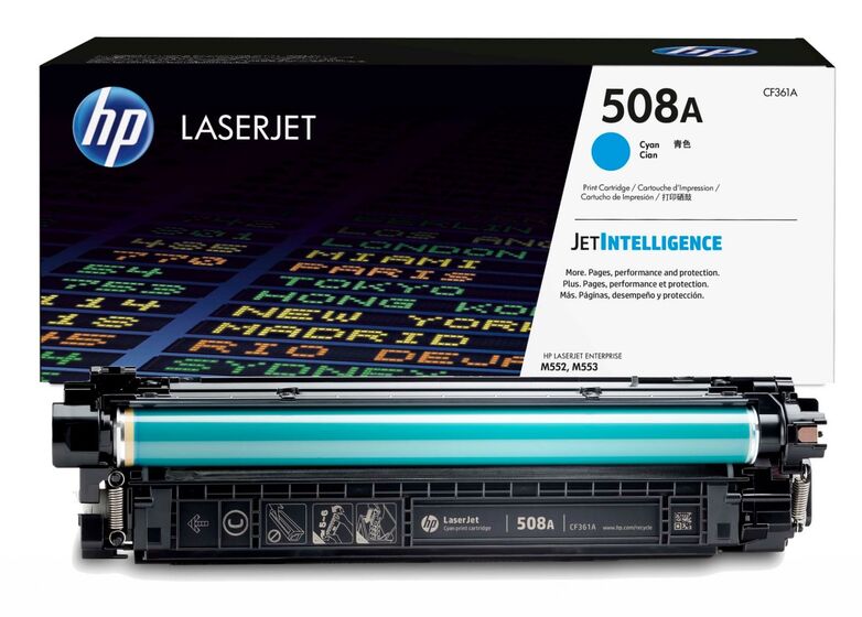 HP 508A ciánkék toner (CF361A) eredeti