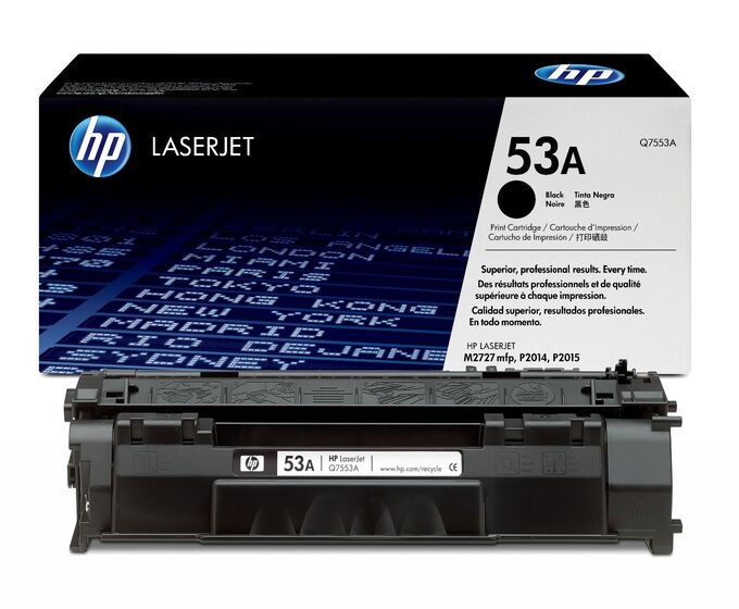HP 53A toner (Q7553A) eredeti