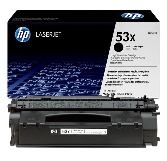 HP 53X nagy kapacitású toner (Q7553X) eredeti
