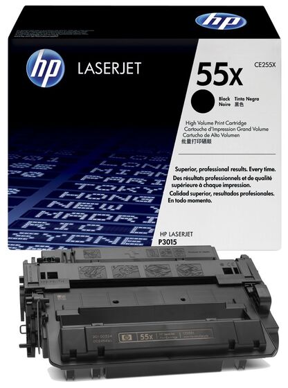 HP 55X nagy kapacitású toner (CE255X) eredeti