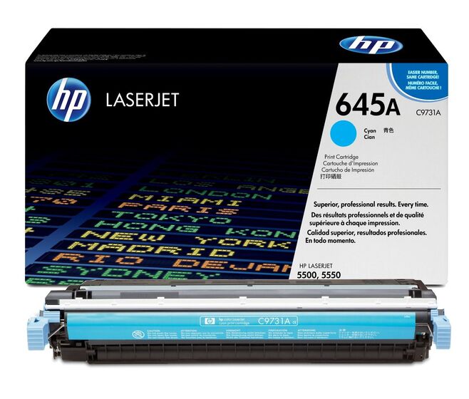 HP 645A ciánkék toner (C9731A) eredeti