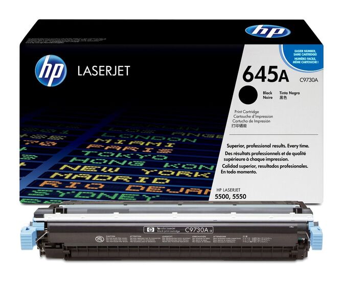 HP 645A fekete toner (C9730A) eredeti