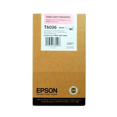 Eredeti Epson T603 Vivid világos-magenta patron