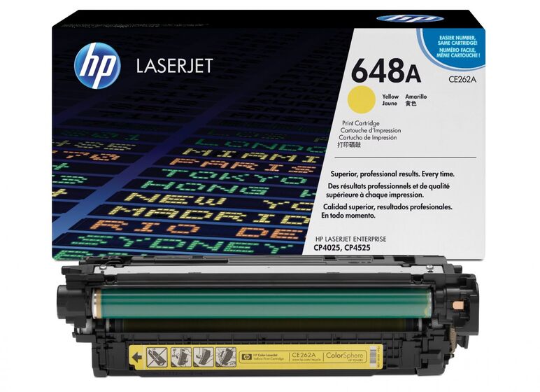 HP 648A sárga toner (CE262A) eredeti