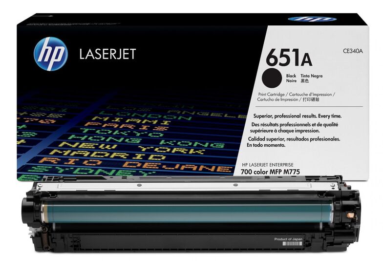 HP 651A fekete toner (CE340A) eredeti